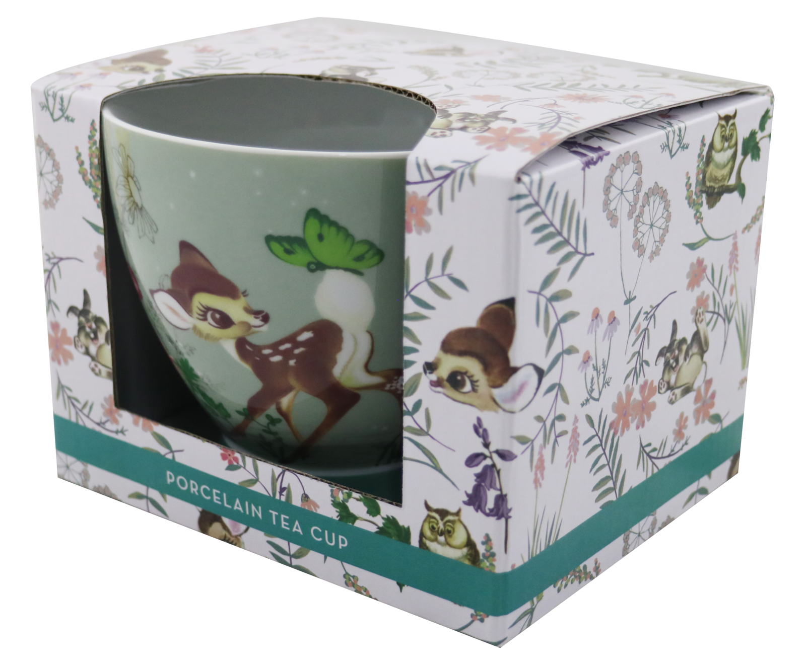 Bambi Licensed Tea Cups 460mL in Gift Box