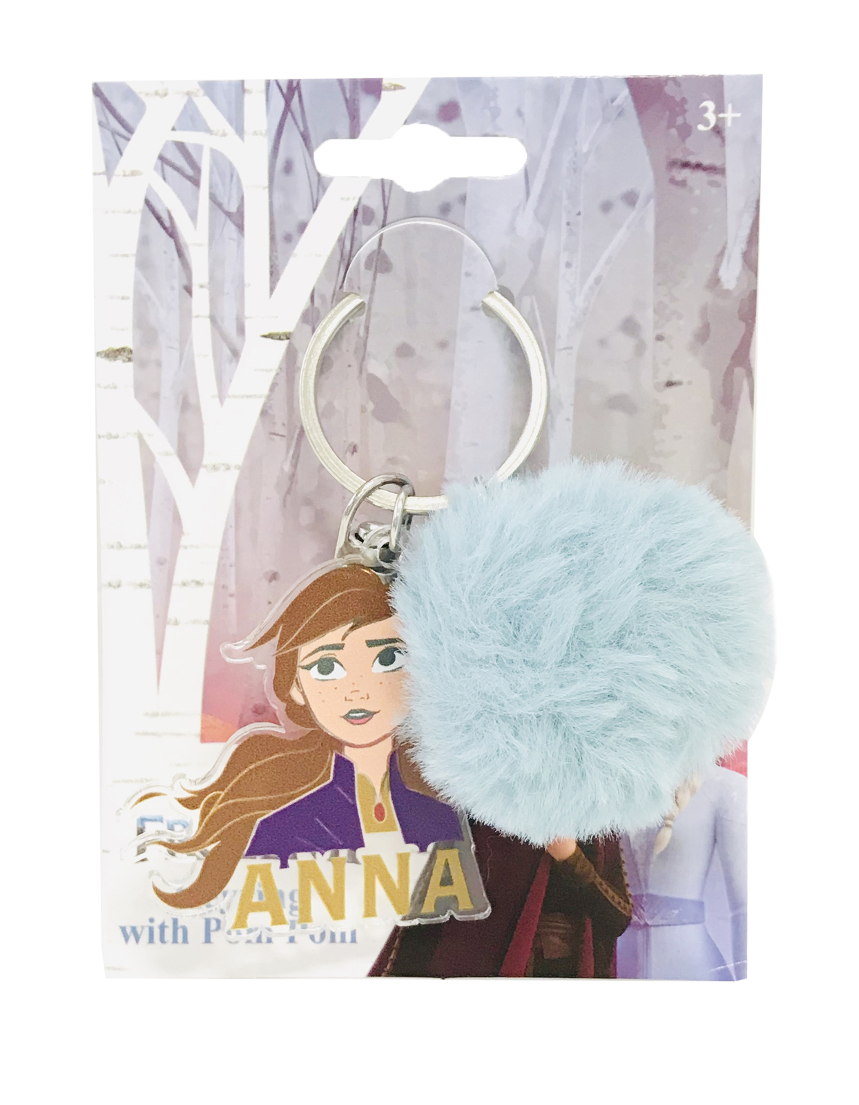 Frozen Anna Key ring with Pompom