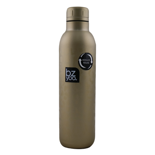 Bzyoo H2go Thermal Botttle - Gold
