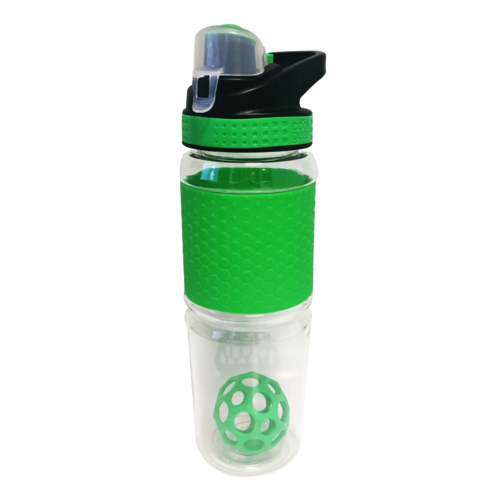 Green 710ml Hexashake Protein Shaker