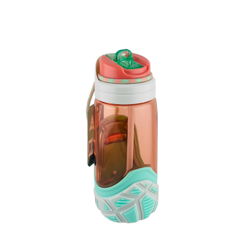 Cool Gear 473mL Drink Bottle with Rope Handle - Coral