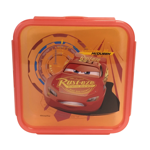 Cars 3 Snap Sandwich Container 