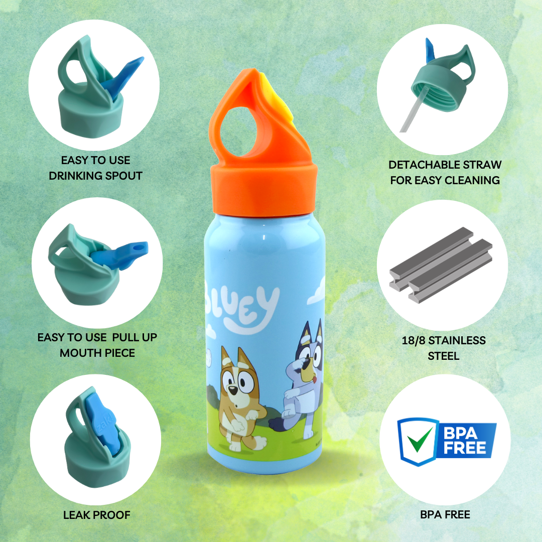 Bluey Stainless Steel Bottle 473mL - Bluey Official Website