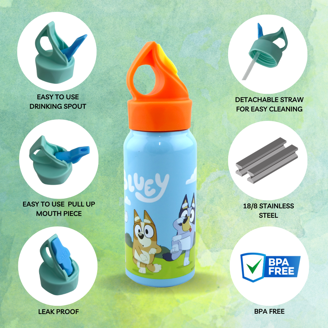 Buy Bluey 414ml Tritan Bottle Online, Worldwide Delivery