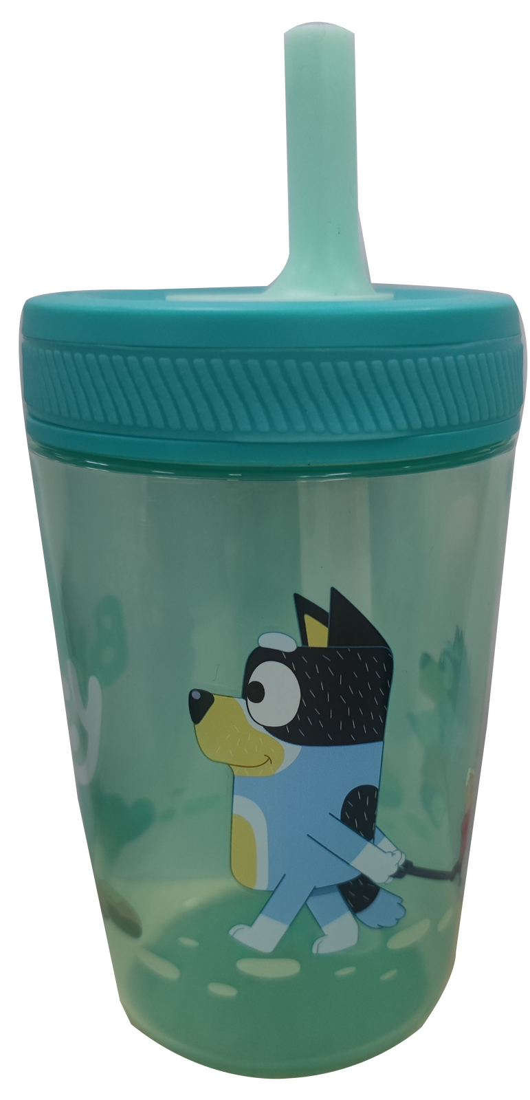 Zak Designs 15oz Bluey Kelso Tumbler Set, BPA-Free Leak-Proof Screw-On Lid with Straw Made of Durable Plastic and Silicone, Perfect Bundle for Kids, 2