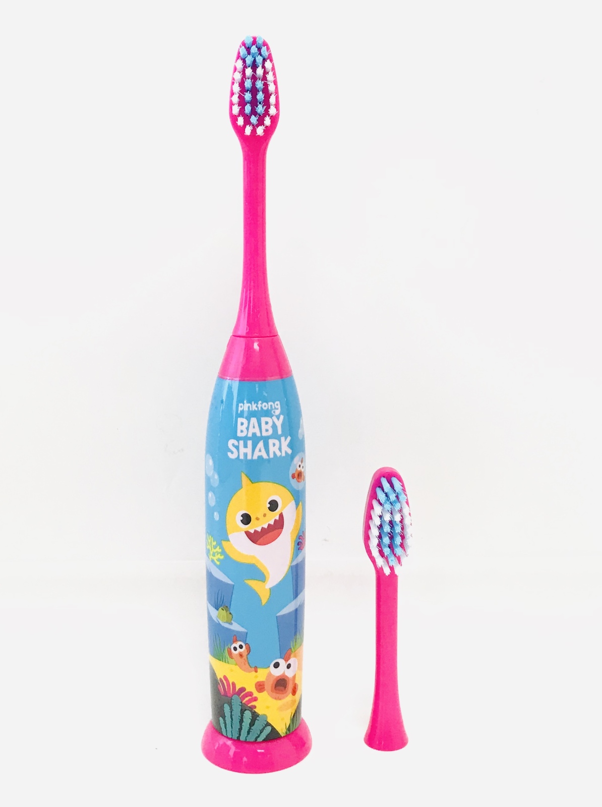 Pinkfong baby shark toothbrush on sale playset
