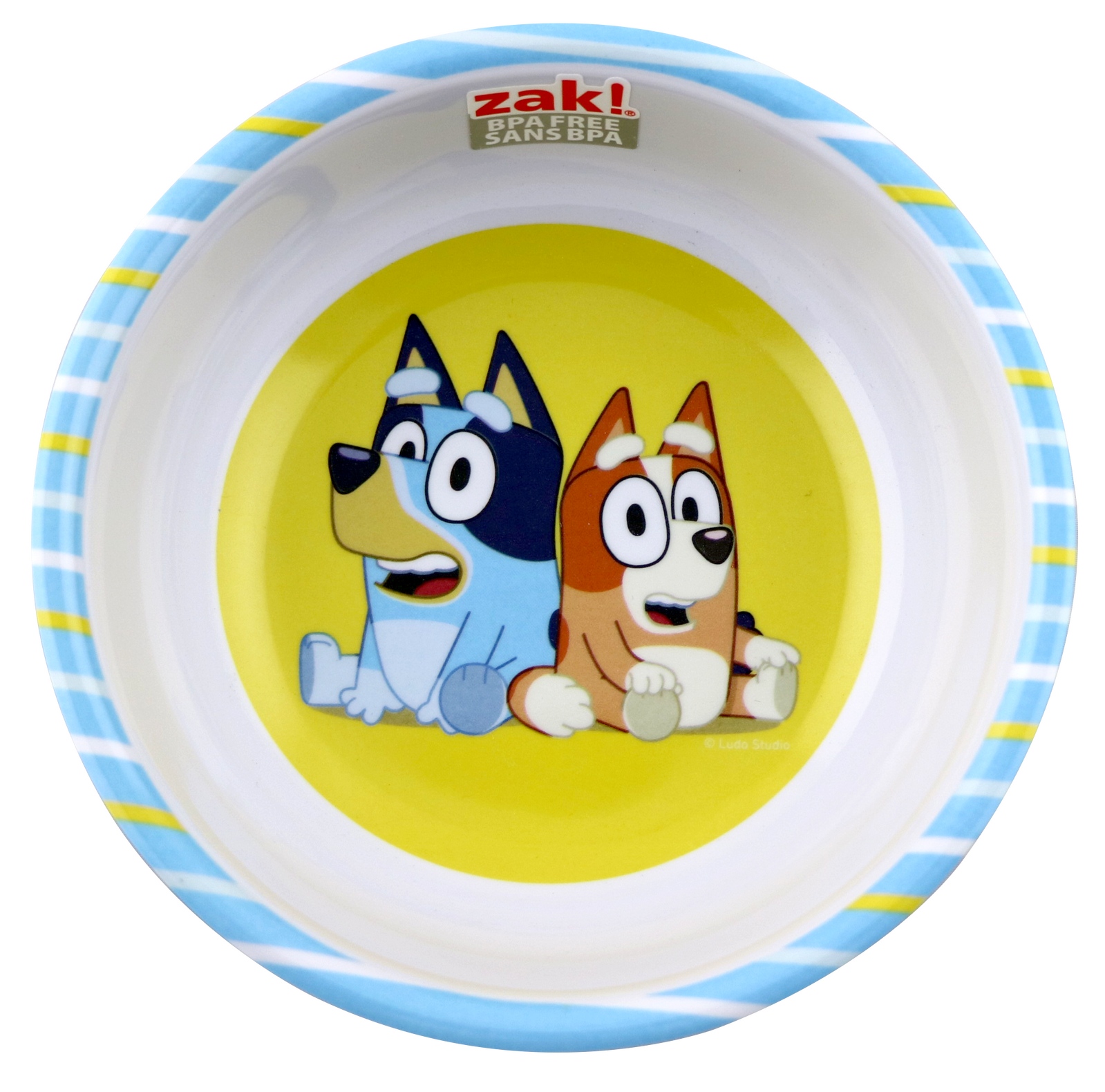 ZAK BAMBOO FIBER PLATE BLUEY