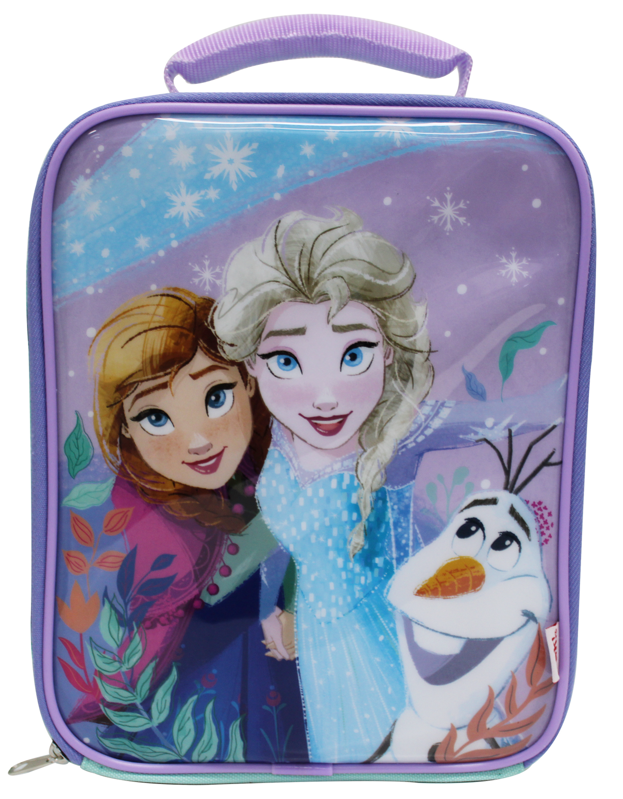 Frozen Kids' Square Lunch Box and Bag - Purple