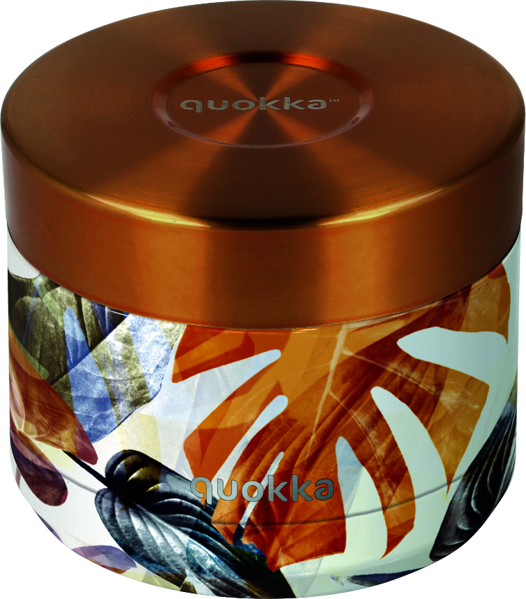 Quokka 360ml Thermal Stainless Steel Food Jar Autumn
