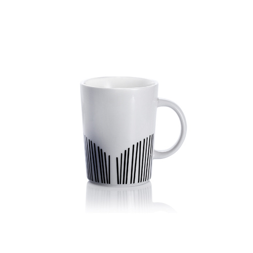 Bzyoo Scribe Coffee Mug - Black x 6 Mugs