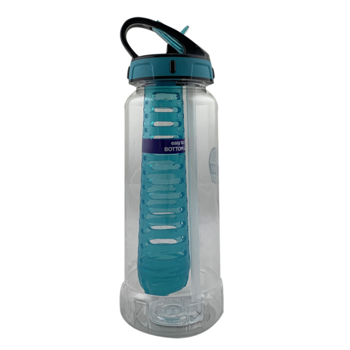 Cool Gear 710mL Rigid Infuser Tritan Bottle Flip Lid - Aqua