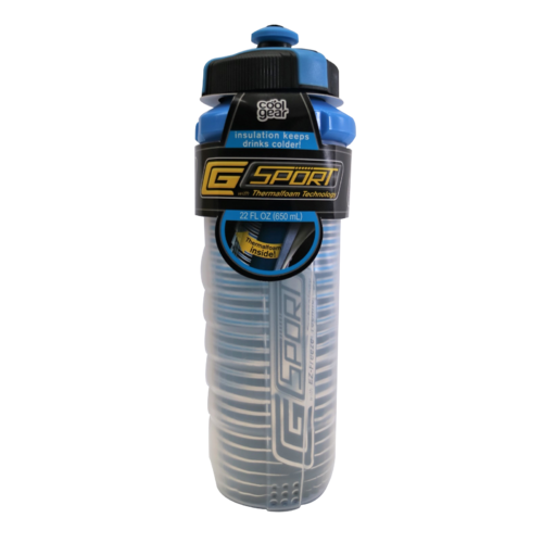 Cool Gear 615ml Foil Insulated Endurance Sports Bottle - Blue