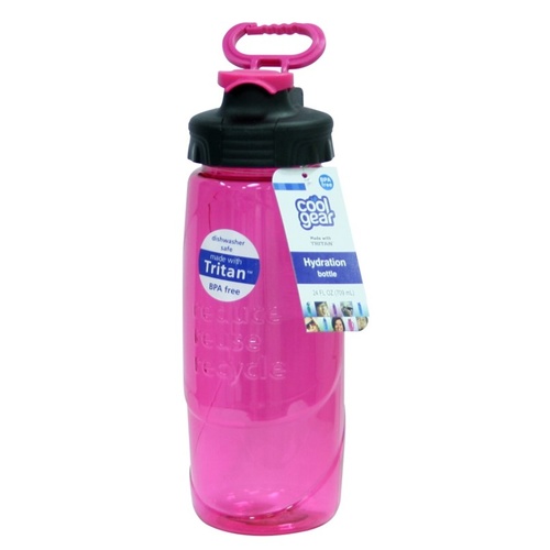 Cool Gear 24oz RRR Bottle with Chugger Cap in Pink