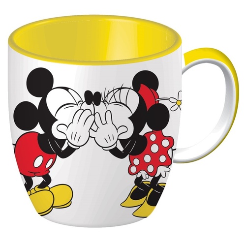 Mickey & Minnie Mouse Ceramic Mug - Kissing