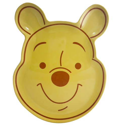 Shaped Melamine Plate - Winnie The Pooh