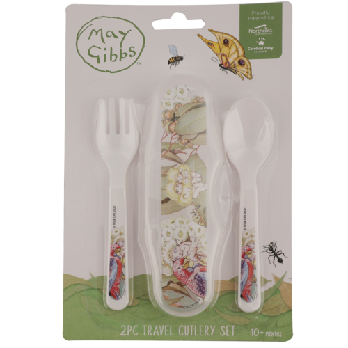 May Gibbs Travel Cutlery - Floral