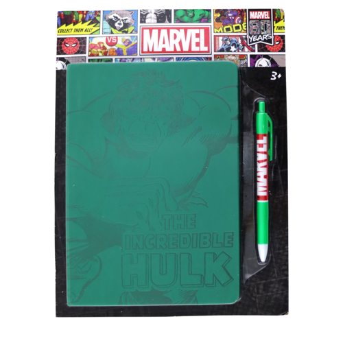 Marvel Notebook & Pen Set - Hulk