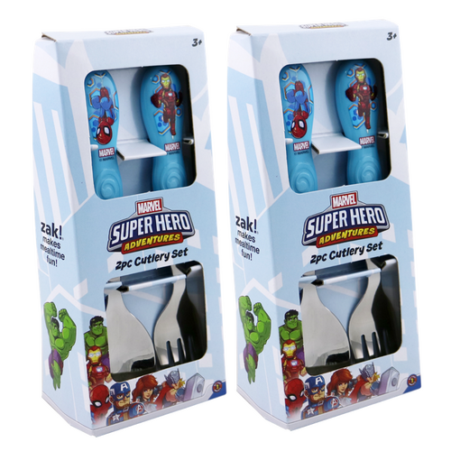 Avengers 2pc Stainless Steel Cutlery - 2 Pack