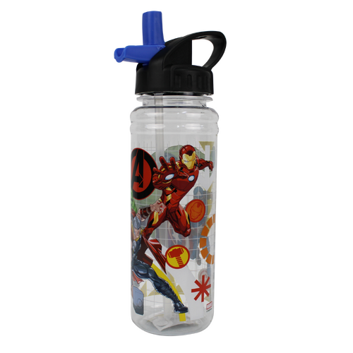Avengers 769ml Soft Spout Tritan Drink Bottle