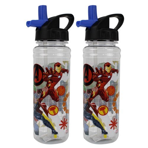 Avengers 769mL Soft Spout Bottle - 2 Pack
