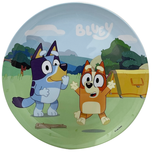 Bluey Melamine Plate