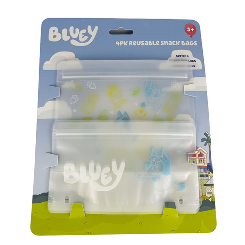Bluey Reusable Bags - 4 pack