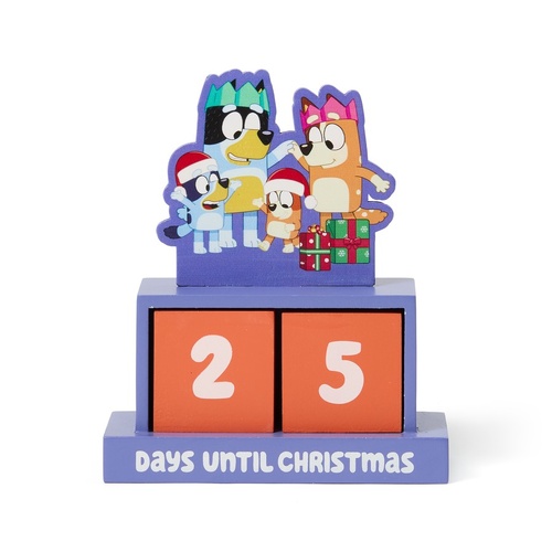 Bluey Christmas Countdown Block