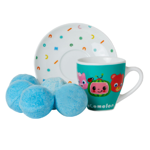 Cocomelon Babyccino Cup & Bath Fizzer Set