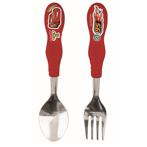 Cars 2pc Stainless Steel Cutlery Set