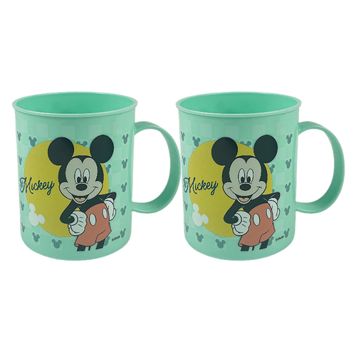 Mickey and Minnie 350ml Micro Mug - 2 Pack