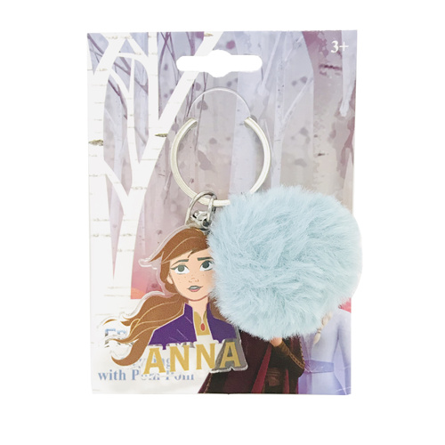 Frozen Anna Key ring with Pom-pom 