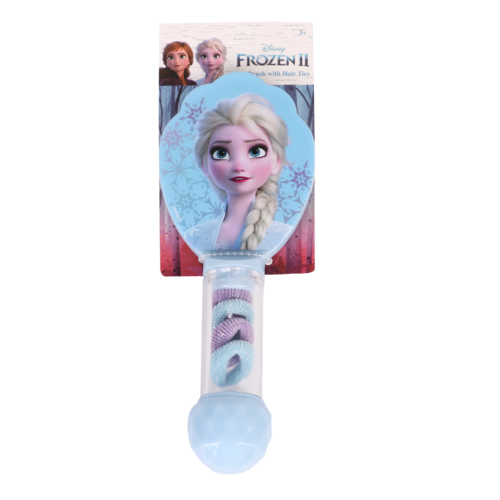 Frozen Brush & Hair Ties Handle