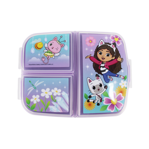 Gabby's Dollhouse Multi Compartment Container