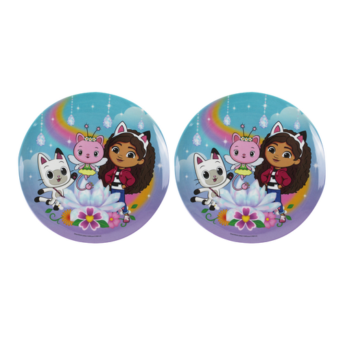 Gabby's Dollhouse Melamine Plate - 2 Pack