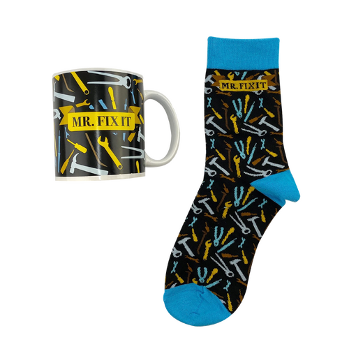 Mug & Sock Set - Mr Fix It