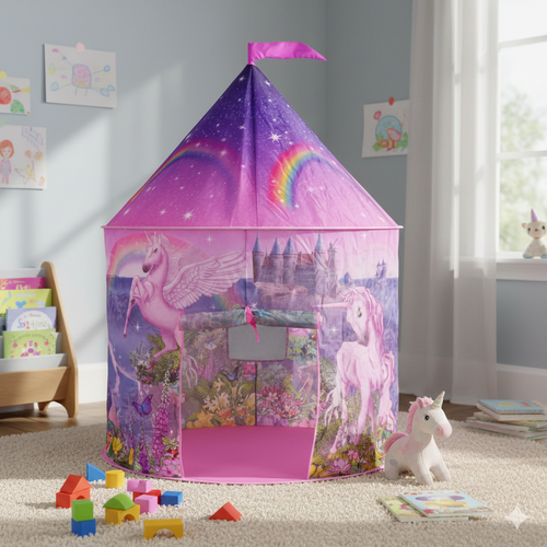 Unicorn Castle Play Tent
