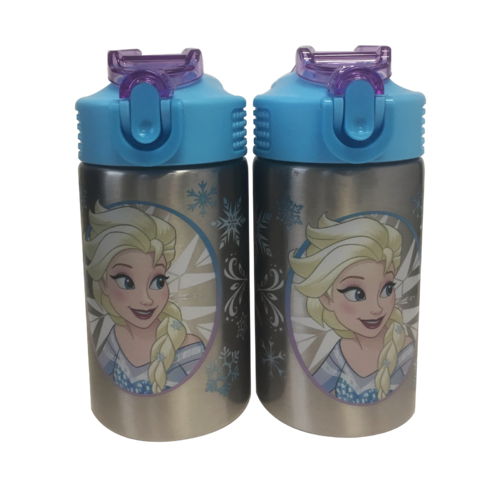 Frozen 455ml Stainless Steel Water Bottle 2 Pack