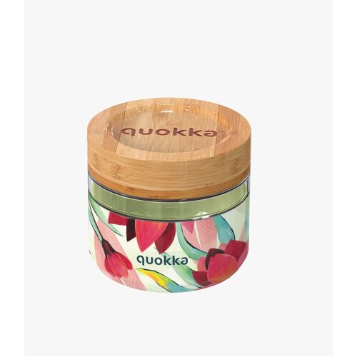 Quokka 500ml Glass Deli Container - Spring