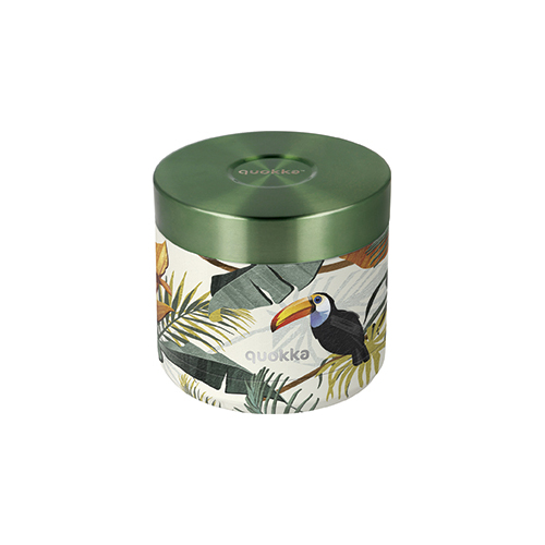 Quokka 604ml Thermal Stainless Steel Food Jar - Tropical