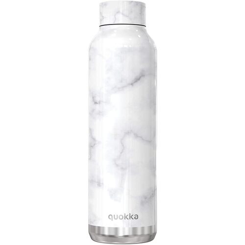 Quokka 630ml Stainless Steel Bottle - White Marble