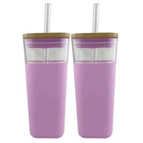 Zak! 540ml Acrylic Liquid Cube - Pastel - 2 Pack