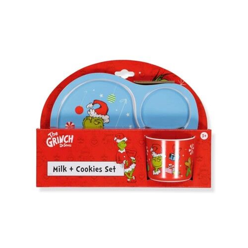 Santa Milk and Cookies Set - The Grinch