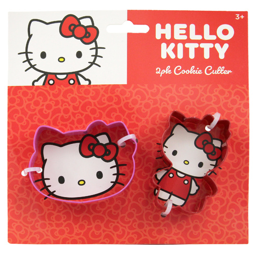 Hello Kitty Cookie Cutter - 2 pack