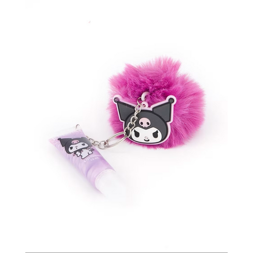 Kuromi Lip Gloss Keyring