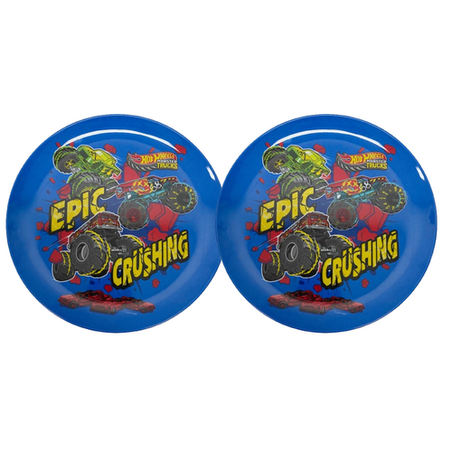 Hot Wheels Melamine Plate - 2 pack