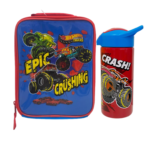 Hot Wheels Slimline Bag and 577ml Vector Bottle