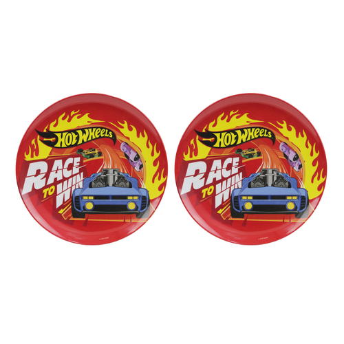 Hot Wheels Melamine Plate - 2 pack