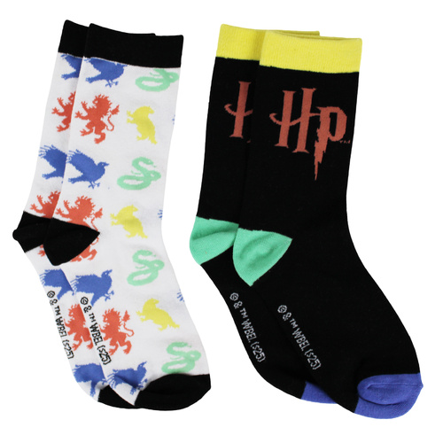 Harry Potter 2pk Crew Socks