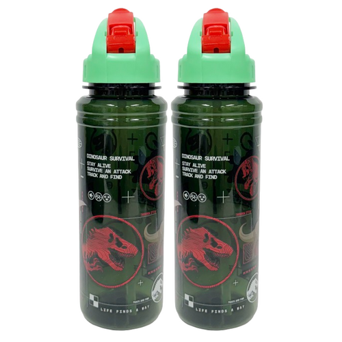 Jurassic World 769mL Soft Spout Bottle - 2 Pack