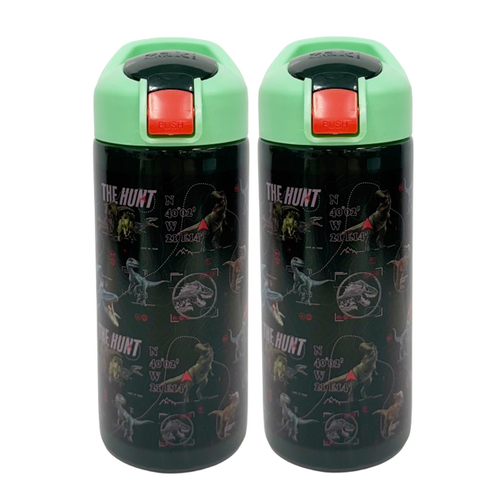 Jurassic World 577ml Vector Stainless Steel Bottle - 2 Pack